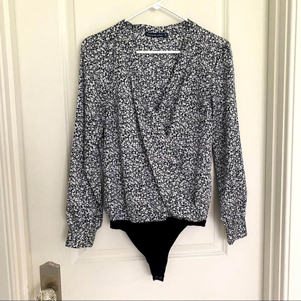 Abercrombie & Fitch Floral Body Suit Blouse